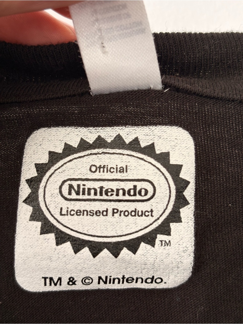 Nintendo Super Mario Bowser Graphic Tee Black XL - Picture 3 of 5